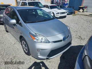 2013 Toyota Prius One with VIN JTDKN3DU4D0343327, listed as a IAAI auction lot 41736961 with 1 mi miles. Bid and sale history available at carsss.com. Image 1.