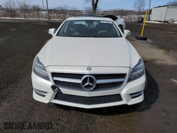 2012 Mercedes-Benz CLS 550 with VIN WDDLJ9BB8CA051621, listed as a Copart auction lot 48718805 with 192,836 mi miles and Salvage Title. Bid and sale history available at DreamBid. Image 5.