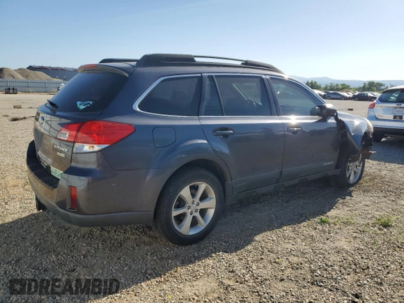 2014 Subaru Outback 2.5i z VIN 4S4BRBAC1E3264414, wystawiony jako Copart lot #57902425 z przebiegiem 136 131 mil mil oraz Szkoda całkowita • Salvage title. Historia ofert i sprzedaży dostępna na DreamBid. Obrazek 3.