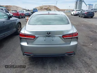 2018 Lexus LS with VIN JTHC51FFXJ5003586, listed as a IAAI auction lot 42009500 with 76,341 mi miles. Bid and sale history available at carsss.com. Image 16.