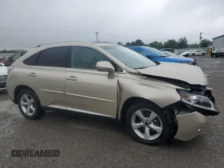 2015 Lexus RX 350 with VIN 2T2BK1BA9FC283796, listed as a Copart auction lot 62489825 with 104,372 mi miles and Salvage title. Bid and sale history available at DreamBid. Image 4.