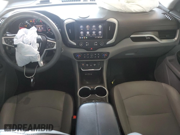 2020 GMC Terrain SLT with VIN 3GKALPEX7LL142268, listed as a Copart auction lot 69943854 with 126,136 mi miles and Salvage Title. Bid and sale history available at carsss.com. Image 8.