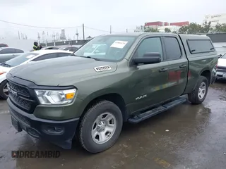 2021 Ram 1500 Tradesman z VIN 1C6RRFCGXMN714260, wystawiony jako IAAI lot #41866420 z przebiegiem 109 281 mil mil oraz . Historia ofert i sprzedaży dostępna na DreamBid. Obrazek 18.