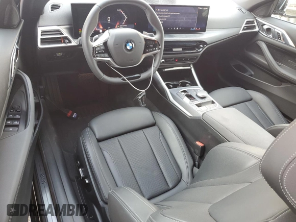 2025 BMW 4 Series 430i with VIN WBA33DB02SCT66047, listed as a Copart auction lot 45286935 with 6,291 mi miles and Clean title. Bid and sale history available at DreamBid. Image 8.