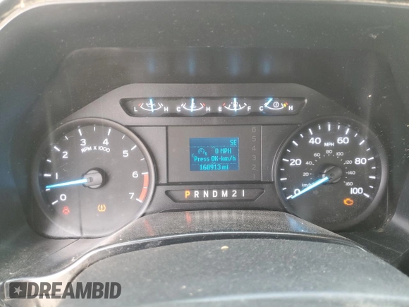 2019 Ford F-250 XL with VIN 1FT7X2B61KEC11379, listed as a Copart auction lot 52757485 with 168,913 mi miles and Clean title. Bid and sale history available at DreamBid. Image 9.