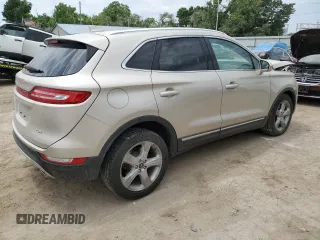 2017 Lincoln MKC Premiere with VIN 5LMCJ1C93HUL50200, listed as a Copart auction lot 57806495 with 78,059 mi miles and Salvage title. Bid and sale history available at DreamBid. Image 3.