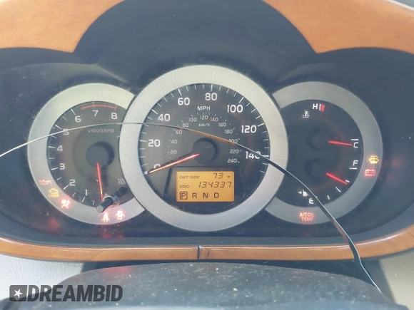 2006 Toyota RAV4 Limited with VIN JTMBK31V266007407, listed as a IAAI auction lot 41212882 with 134,337 mi miles. Bid and sale history available at carsss.com. Image 7.