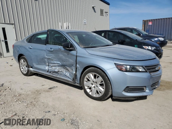 2015 Chevrolet Impala LS with VIN 1G11X5SL7FU120571, listed as a Copart auction lot 53372365 with 88,712 mi miles and Non Repairable. Bid and sale history available at DreamBid. Image 4.