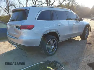 2020 Mercedes-Benz GLS with VIN 4JGFF5KEXLA185098, listed as a IAAI auction lot 41352929 with 69,558 mi miles. Bid and sale history available at carsss.com. Image 4.