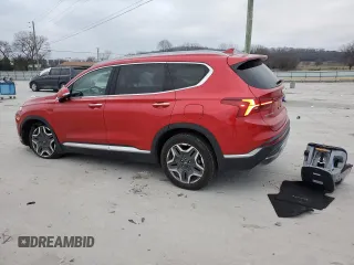 2023 Hyundai Santa Fe Hybrid Limited with VIN 5NMS5DA11PH003637, listed as a Copart auction lot 86084444 with 20,056 mi miles and Salvage Title. Bid and sale history available at carsss.com. Image 2.