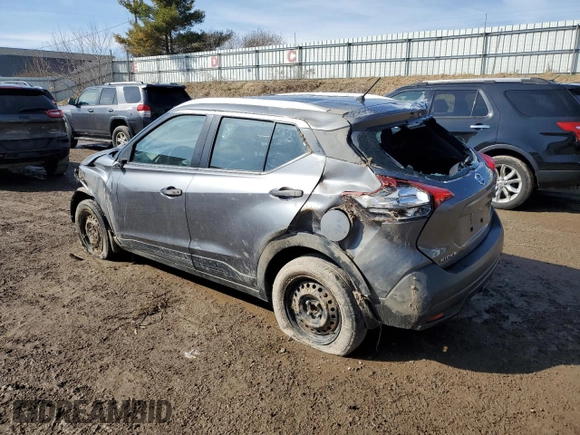 2019 Nissan Kicks S with VIN 3N1CP5CU8KL557901, listed as a Copart auction lot 49893755 with 57,168 mi miles and Clean Title. Bid and sale history available at carsss.com. Image 2.