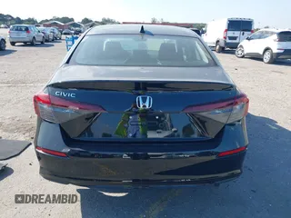 2025 Honda Civic Sedan LX with VIN 2HGFE2F28SH547596, listed as a IAAI auction lot 41248083 with 1 mi miles. Bid and sale history available at carsss.com. Image 15.