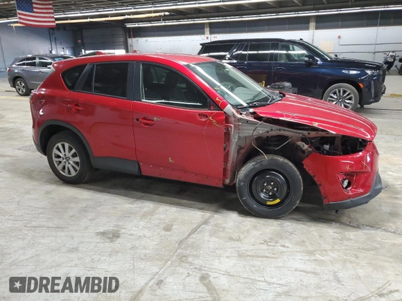 2016 Mazda CX-5 Touring z VIN JM3KE4CY6G0647362, wystawiony jako Copart lot #58081855 z przebiegiem 86 372 mil mil oraz Szkoda całkowita • Salvage title. Historia ofert i sprzedaży dostępna na DreamBid. Obrazek 4.