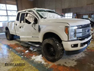 2017 Ford F-350 Platinum with VIN 1FT8W3BT1HED05807, listed as a Copart auction lot 55276665 with Not Provided miles and Clean Title. Bid and sale history available at DreamBid. Image 4.