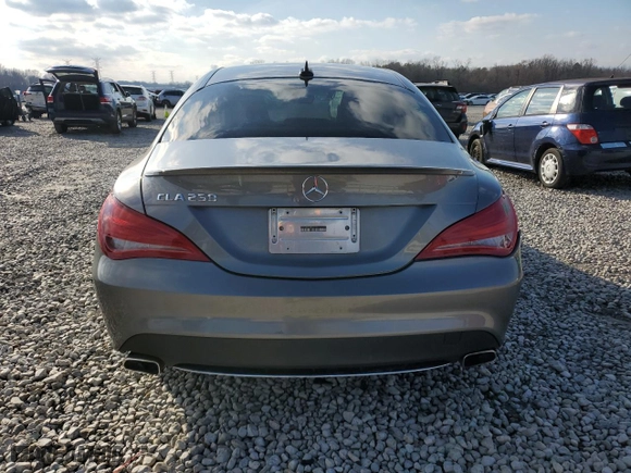 2014 Mercedes-Benz CLA-Class CLA 250 with VIN WDDSJ4EB1EN127119, listed as a Copart auction lot 45369175 with 127,280 mi miles and Salvage Title. Bid and sale history available at carsss.com. Image 6.