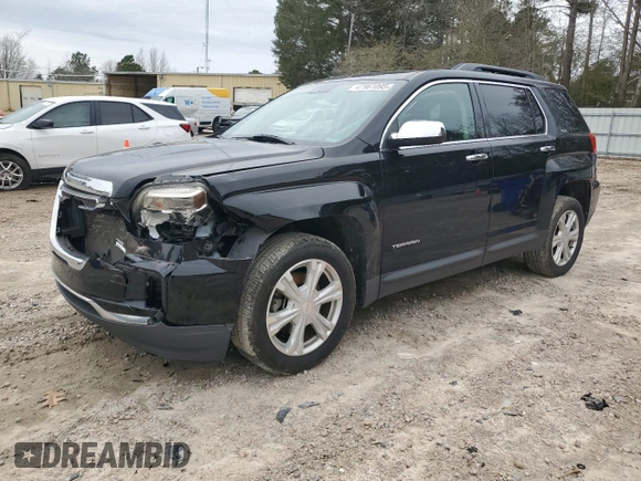 2017 GMC Terrain SLE with VIN 2GKFLNE31H6261632, listed as a Copart auction lot 47961095 with 72,533 mi miles and Salvage Title. Bid and sale history available at carsss.com. Image 1.