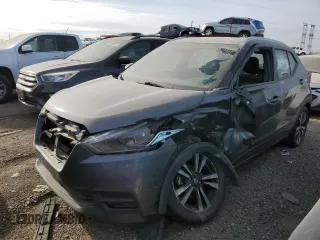 2020 Nissan Kicks SV with VIN 3N1CP5CV3LL550168, listed as a Copart auction lot 85027744 with 73,188 mi miles and Non Repairable. Bid and sale history available at carsss.com. Image 1.
