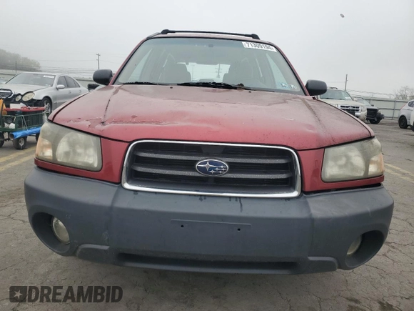 2003 Subaru Forester X with VIN JF1SG63603H744510, listed as a Copart auction lot 71309194 with 149,187 mi miles and Salvage Title. Bid and sale history available at carsss.com. Image 5.