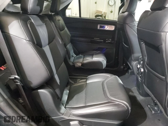 2024 Ford Explorer ST with VIN 1FM5K8GC1RGA38643, listed as a Copart auction lot 42594855 with 9,093 mi miles and Salvage Title. Bid and sale history available at carsss.com. Image 11.