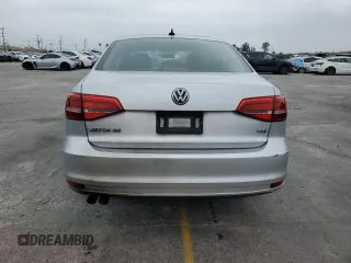 2015 Volkswagen Jetta SE with VIN 3VWD17AJ5FM285618, listed as a Copart auction lot 59930985 with 146,382 mi miles and Salvage title. Bid and sale history available at DreamBid. Image 6.