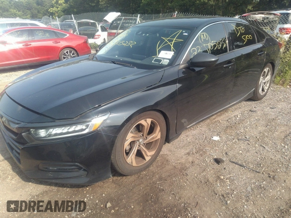 2018 Honda Accord EX with VIN 1HGCV1F46JA206791, listed as a IAAI auction lot 37210721 with 89,651 mi miles and . Bid and sale history available at DreamBid. Image 16.