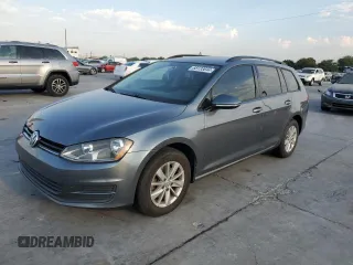 2016 Volkswagen Golf SportWagen TSI S with VIN 3VWC17AU8GM505390, listed as a Copart auction lot 68133644 with 143,274 mi miles and Salvage Title. Bid and sale history available at carsss.com. Image 1.