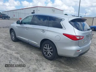 2014 Infiniti QX60 with VIN 5N1AL0MM4EC515710, listed as a IAAI auction lot 42545827 with 209,408 mi miles and . Bid and sale history available at DreamBid. Image 3.