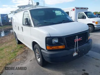 2016 GMC Savana Cargo with VIN 1GTW7AFF9G1194121, listed as a IAAI auction lot 41978935 with 91,469 mi miles. Bid and sale history available at carsss.com. Image 1.