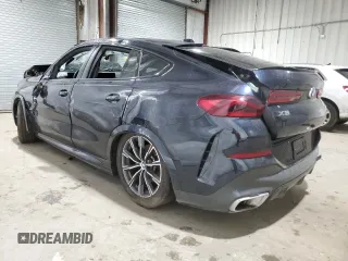 2024 BMW X6 xDrive40i with VIN 5UX33EX07R9V74903, listed as a Copart auction lot 44209305 with 0 mi miles and Salvage Title. Bid and sale history available at carsss.com. Image 2.