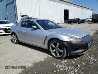 2004 Mazda RX-8 with VIN JM1FE173240113259, listed as a Copart auction lot 51547625 with 158,176 mi miles and Clean Title. Bid and sale history available at carsss.com. Image 4.