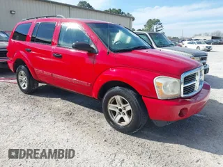 2005 Dodge Durango SLT with VIN 1D4HD48N15F612892, listed as a IAAI auction lot 41828230 with 323,800 mi miles. Bid and sale history available at carsss.com. Image 1.