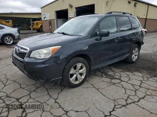 2014 Subaru Forester Premium z VIN JF2SJAEC3EH406279, wystawiony jako Copart lot #58823125 z przebiegiem 136 891 mil mil oraz Szkoda całkowita • Salvage title. Historia ofert i sprzedaży dostępna na DreamBid. Obrazek 1.