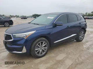 2021 Acura RDX w/Technology Package with VIN 5J8TC1H56ML011245, listed as a Copart auction lot 61459094 with 10,922 mi miles and Salvage Title. Bid and sale history available at carsss.com. Image 1.