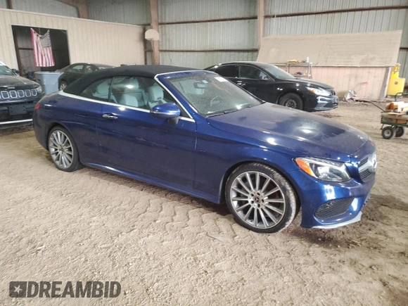 2018 Mercedes-Benz C 300 with VIN WDDWK4JBXJF633105, listed as a Copart auction lot 66503934 with 96,268 mi miles and Salvage Title. Bid and sale history available at DreamBid. Image 4.