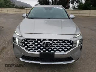2021 Hyundai Santa Fe Hybrid Blue with VIN KM8S2DA1XMU006125, listed as a Copart auction lot 76073644 with 30,357 mi miles and Salvage Title. Bid and sale history available at carsss.com. Image 5.
