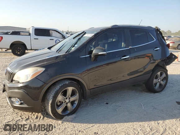 2014 Buick Encore Convenience with VIN KL4CJBSBXEB744506, listed as a Copart auction lot 75501304 with 107,959 mi miles and Salvage Title. Bid and sale history available at DreamBid. Image 1.