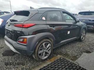 2020 Hyundai Kona Ultimate with VIN KM8K53A56LU427603, listed as a Copart auction lot 74005334 with 0 mi miles and Non Repairable. Bid and sale history available at carsss.com. Image 3.