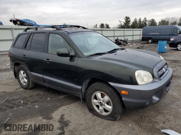 2006 Hyundai Santa Fe GLS with VIN KM8SC13D06U104943, listed as a Copart auction lot 78827563 with 147,793 mi miles and Clean Title. Bid and sale history available at carsss.com. Image 4.