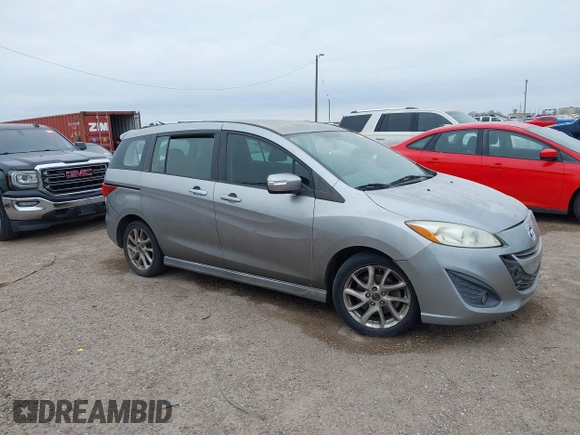 2013 Mazda 5 Touring with VIN JM1CW2CL5D0151404, listed as a IAAI auction lot 41584485 with 109,438 mi miles. Bid and sale history available at carsss.com. Image 1.