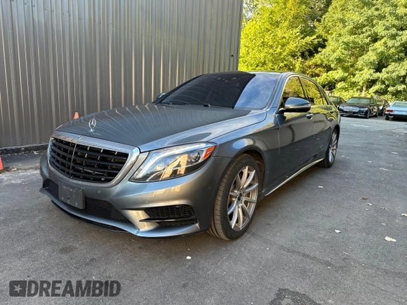 2017 Mercedes-Benz S 550 with VIN WDDUG8FBXHA341129, listed as a Copart auction lot 80298754 with 64,190 mi miles and Clean Title. Bid and sale history available at carsss.com. Image 2.
