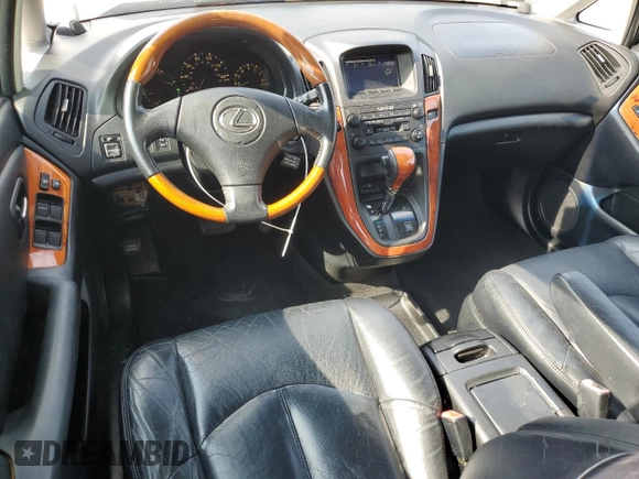 2002 Lexus RX 300 with VIN JTJGF10U220131307, listed as a Copart auction lot 60045555 with 84,945 mi miles and Salvage title. Bid and sale history available at DreamBid. Image 8.