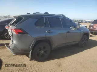 2021 Toyota RAV4 Hybrid XSE z VIN 4T3E6RFV9MU041188, wystawiony jako Copart lot #52697145 z przebiegiem 95 115 mil mil oraz Szkoda całkowita • Salvage title. Historia ofert i sprzedaży dostępna na DreamBid. Obrazek 3.
