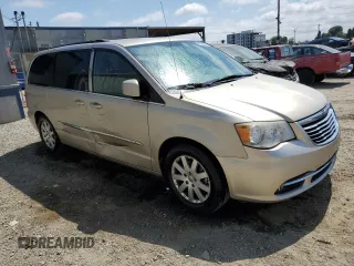2014 Chrysler Town & Country Touring with VIN 2C4RC1BG0ER174758, listed as a Copart auction lot 59584065 with 192,965 mi miles and Salvage title. Bid and sale history available at DreamBid. Image 4.