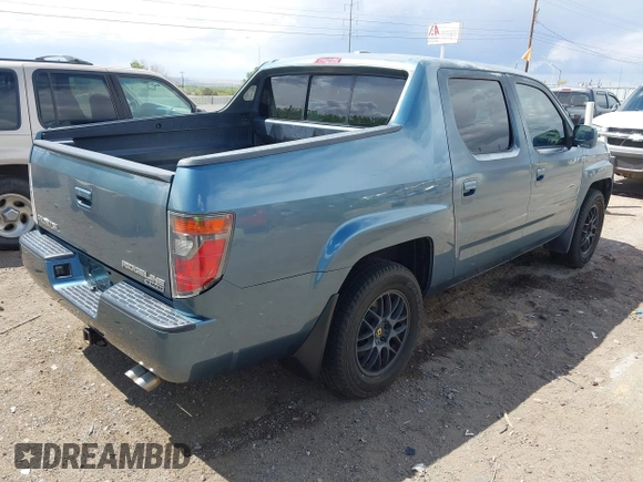 2006 Honda Ridgeline RTL with VIN 2HJYK16546H543552, listed as a IAAI auction lot 42187885 with 268,017 mi miles. Bid and sale history available at carsss.com. Image 4.