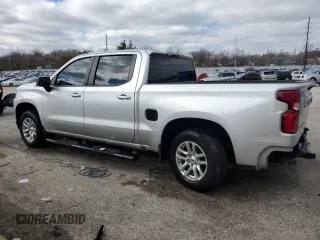 2021 Chevrolet Silverado 1500 RST with VIN 3GCUYEED5MG327692, listed as a Copart auction lot 48551585 with 49,174 mi miles and Salvage Title. Bid and sale history available at DreamBid. Image 2.