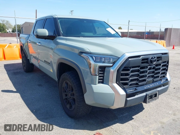 2022 Toyota Tundra Limited with VIN 5TFJA5AB6NX012246, listed as a IAAI auction lot 41868289 with 32,298 mi miles and . Bid and sale history available at DreamBid. Image 1.