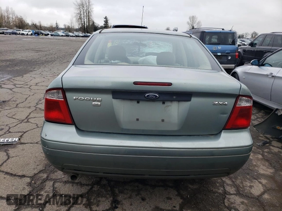 2005 Ford Focus S with VIN 1FAFP34N75W290051, listed as a Copart auction lot 48337245 with 0 mi miles and Salvage Title. Bid and sale history available at carsss.com. Image 6.