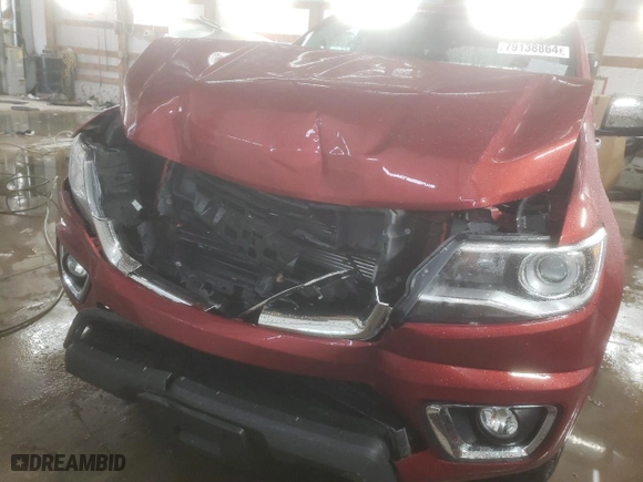 2015 Chevrolet Colorado 4WD LT with VIN 1GCGTBE39F1185334, listed as a Copart auction lot 79138864 with 61,375 mi miles and Salvage Title. Bid and sale history available at carsss.com. Image 5.