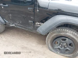 2018 Jeep Wrangler Sport S with VIN 1C4GJXAG0JW224562, listed as a IAAI auction lot 41327316 with 68,761 mi miles and . Bid and sale history available at DreamBid. Image 6.