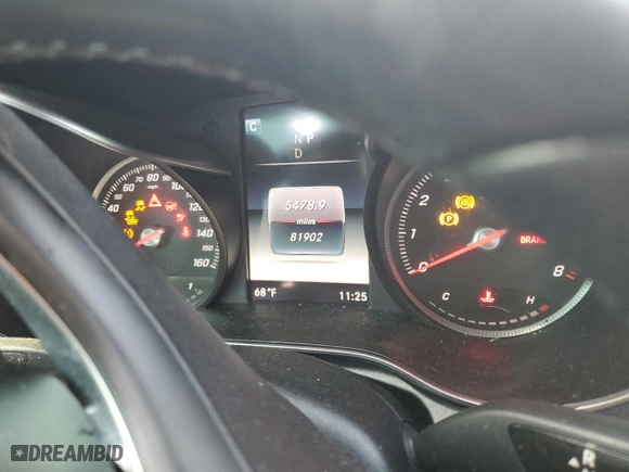 2018 Mercedes-Benz C-Class C 300 with VIN 55SWF4JB0JU246175, listed as a Copart auction lot 84548184 with 81,902 mi miles and Salvage Title. Bid and sale history available at carsss.com. Image 9.